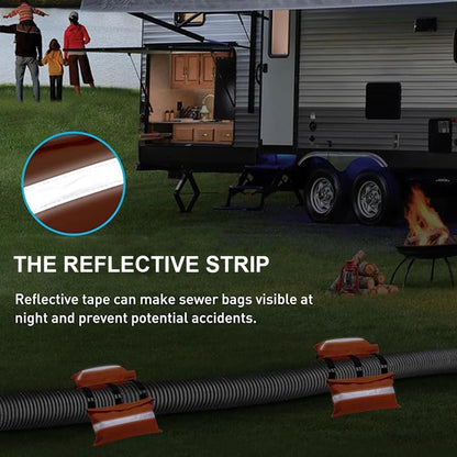 RV Sewer Weight Bag with Reflective Strip