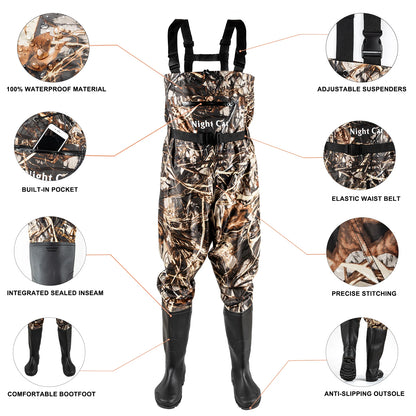 Waterproof Chest Wader Nylon & PVC
