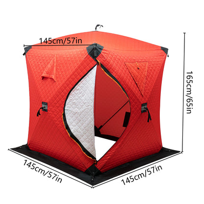 Portable Insulated Ice Fishing Tent