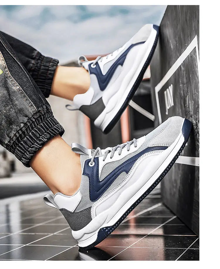 Outdoor Men's Comfortable Mesh Breathable Running Sneakers