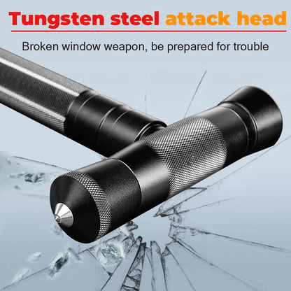 T-shaped Retractable Folding Stick for Outdoor Mountaineering Climbing Tool