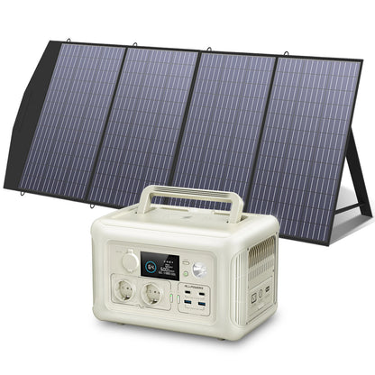 Portable Power Generator Station with Portable Solar Panel (option)