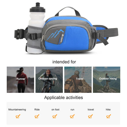 Waterproof Fanny Pack with Bottle Holder