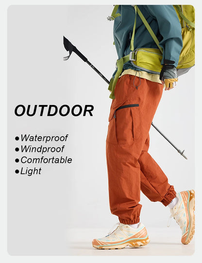 Water-repellent Breathable Hiking Cargo Pants