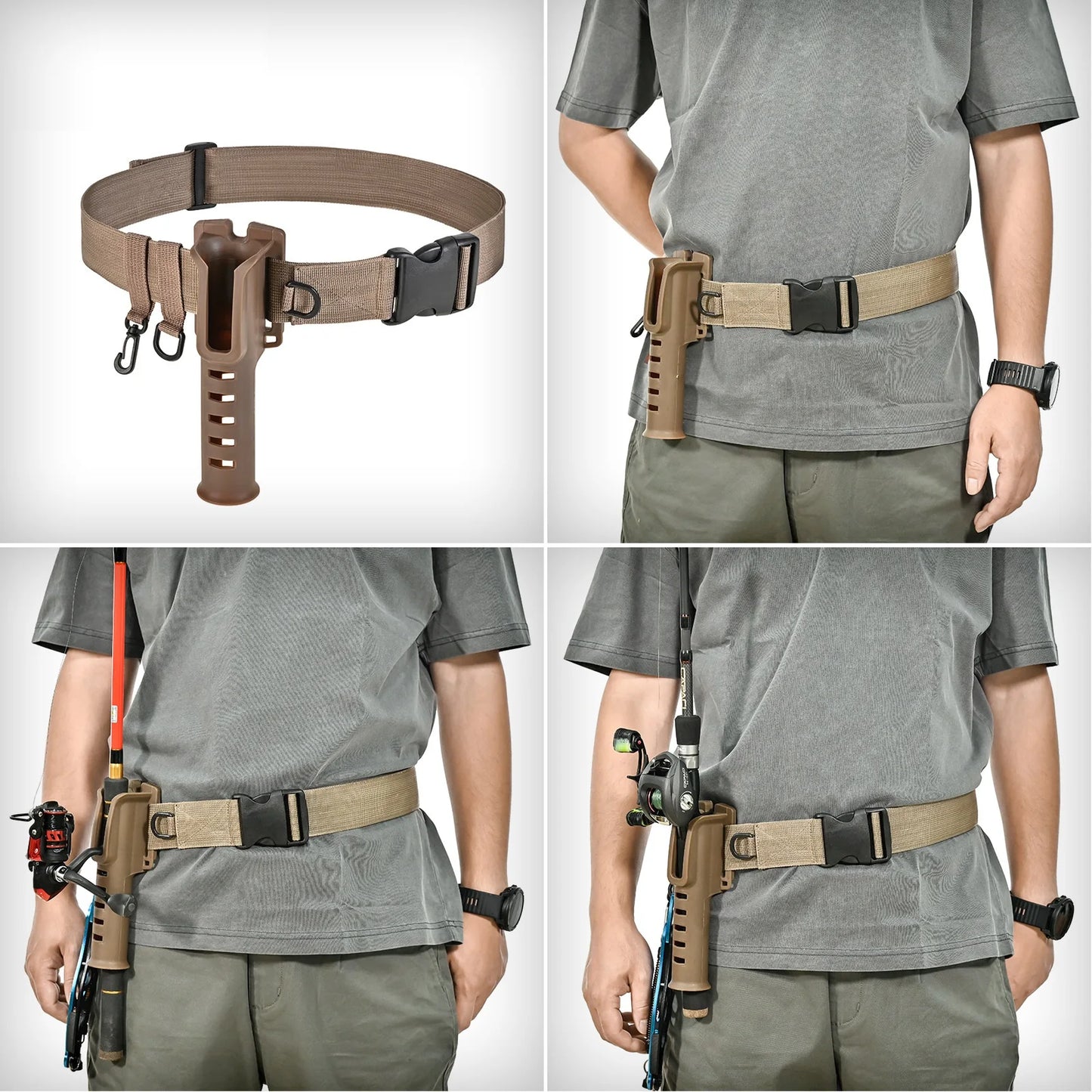 Adjustable Rod Holder Belt