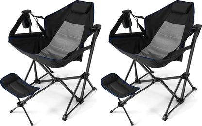 Hammock Camping Chair with Footrest